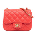 Chanel Mini Square Classic Lambskin Single Flap
