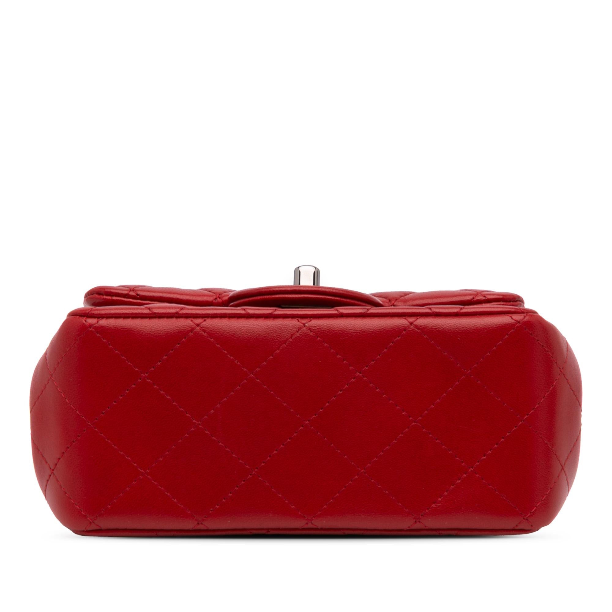 Chanel Mini Square Classic Lambskin Single Flap