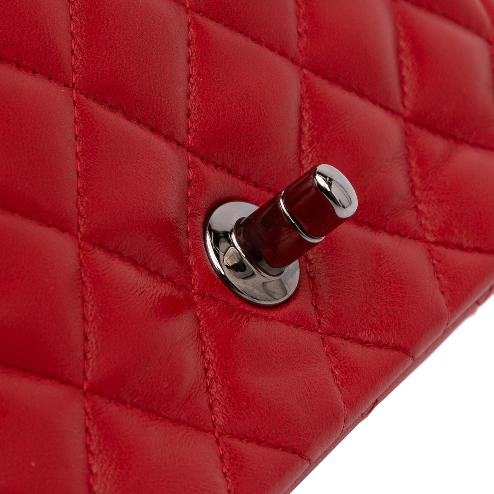 Chanel Mini Square Classic Lambskin Single Flap