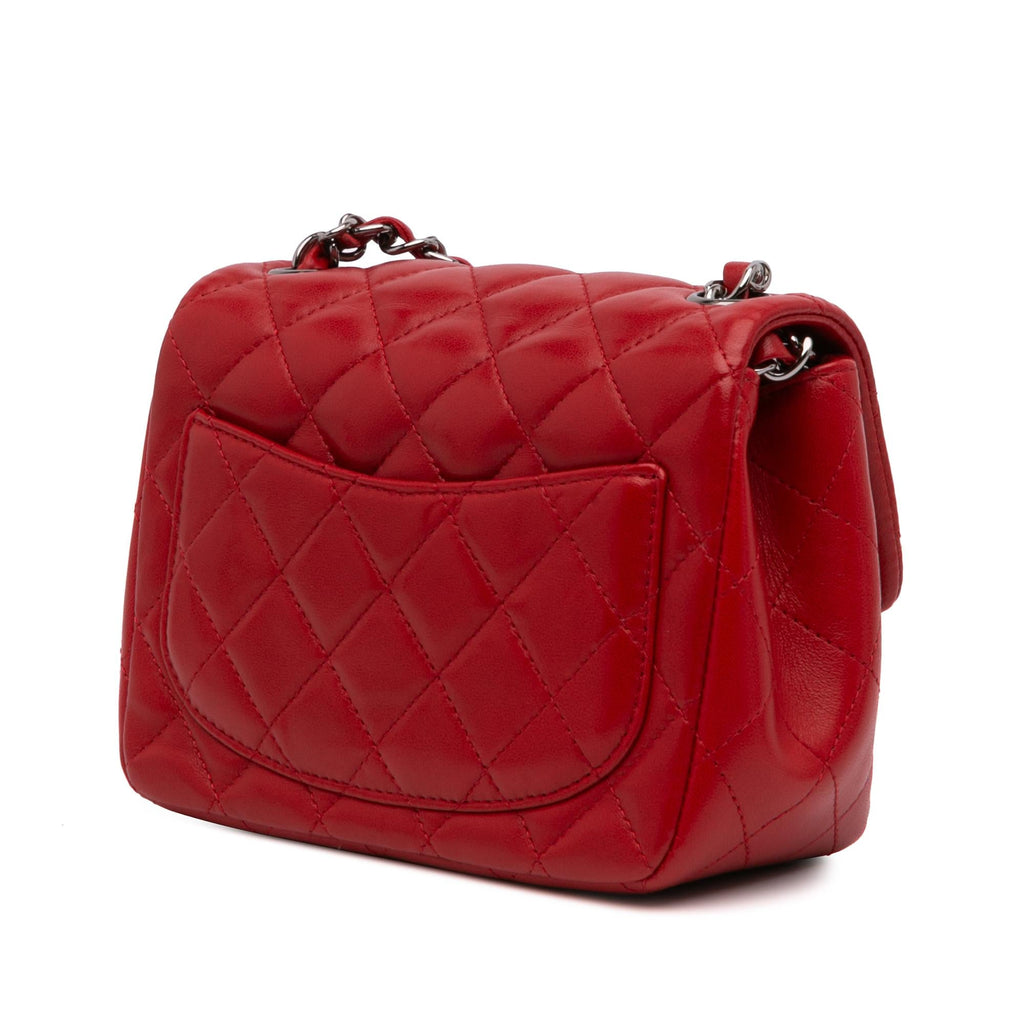 Chanel Mini Square Classic Lambskin Single Flap