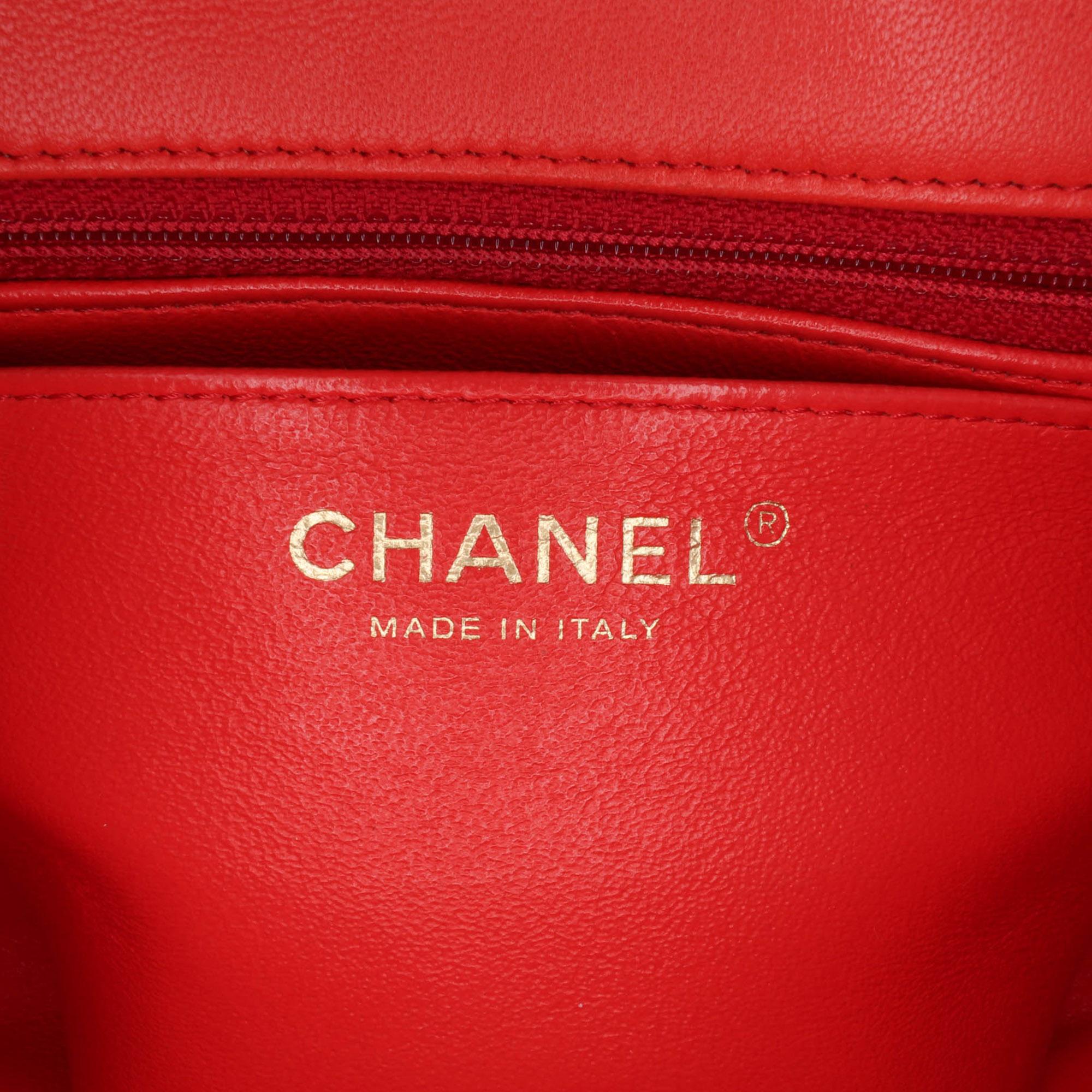 Chanel Mini Square Classic Lambskin Single Flap