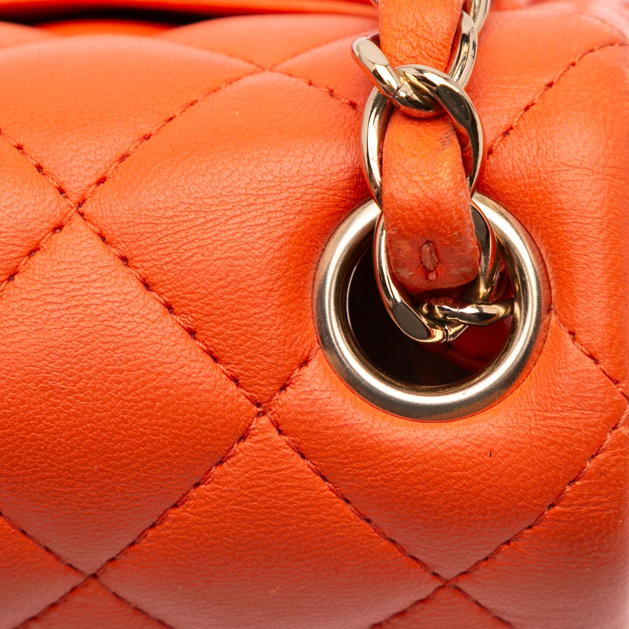 Chanel Mini Square Classic Lambskin Single Flap