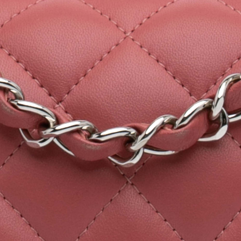 Chanel Mini Square Classic Lambskin Single Flap