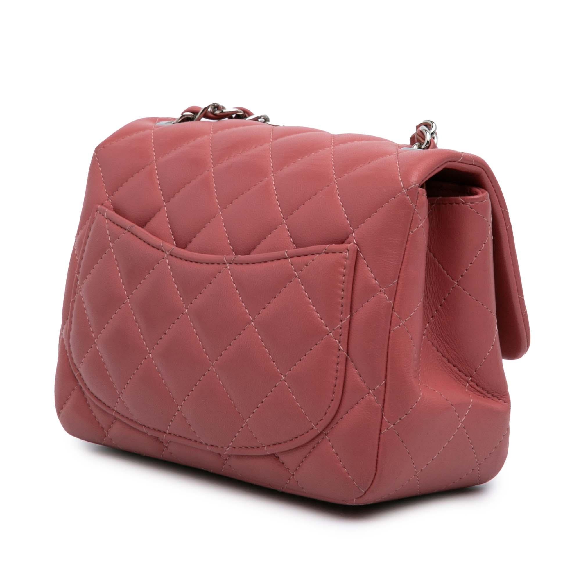 Chanel Mini Square Classic Lambskin Single Flap