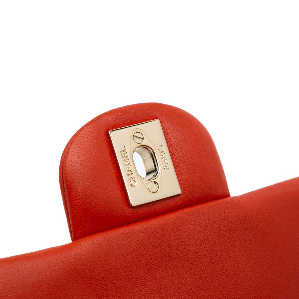 Chanel Mini Square Classic Lambskin Single Flap
