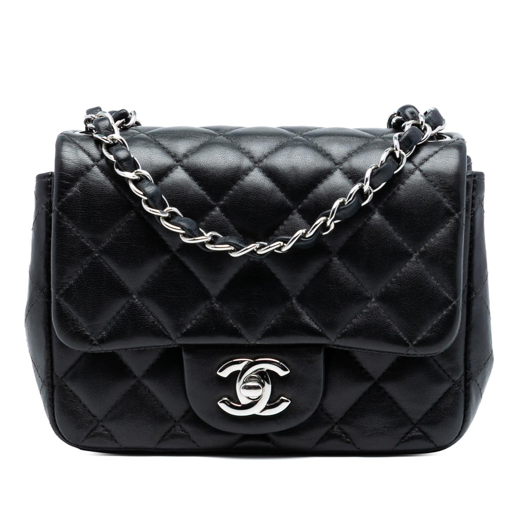 Chanel Mini Square Classic Lambskin Single Flap