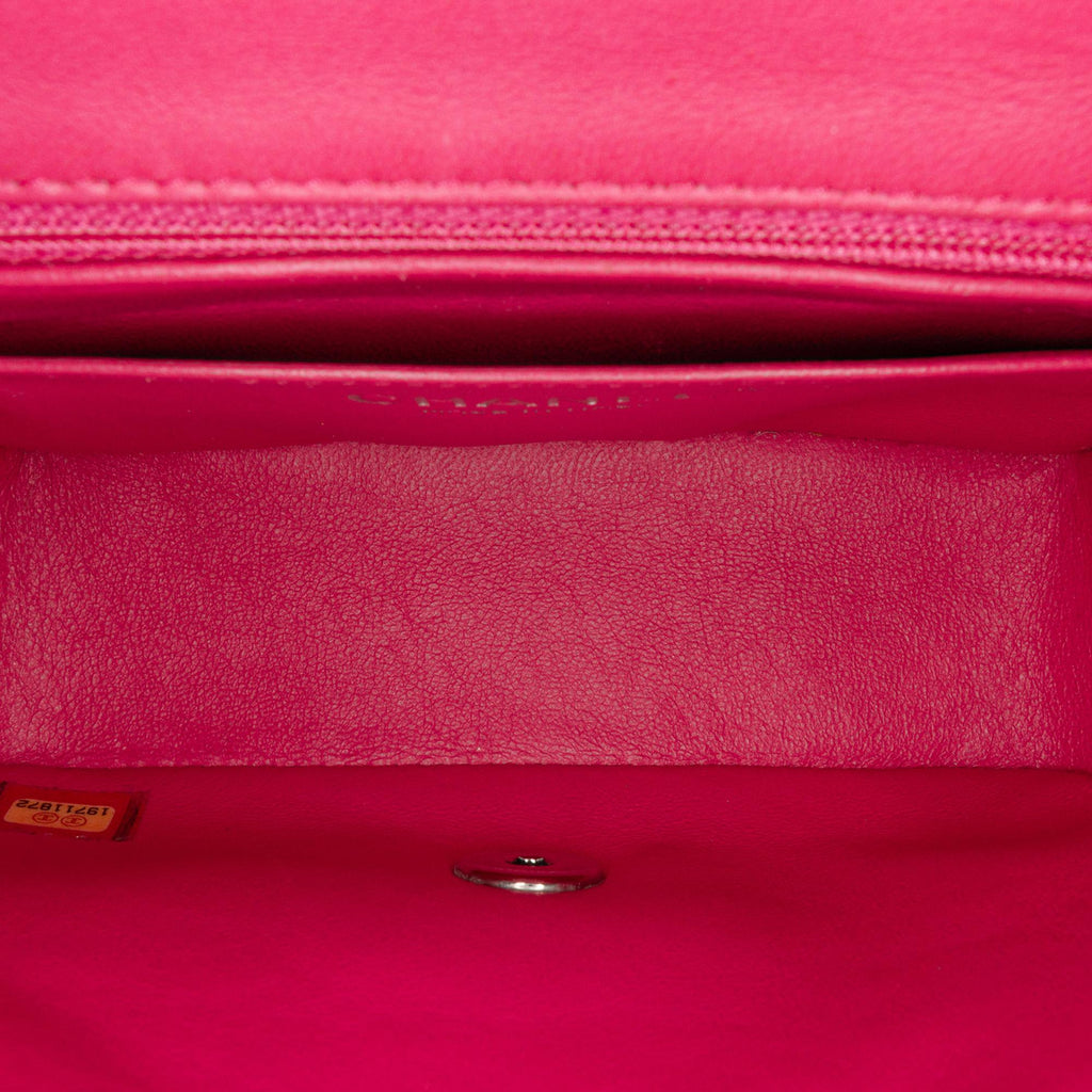 Chanel Mini Square Classic Lambskin Single Flap