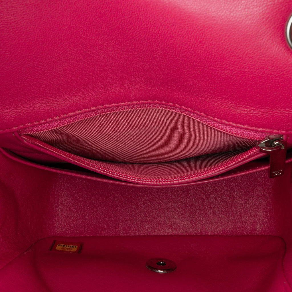 Chanel Mini Square Classic Lambskin Single Flap
