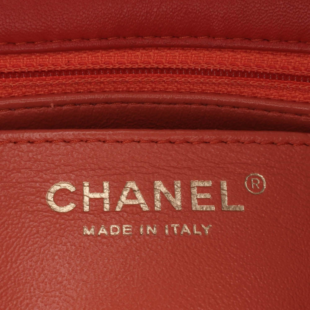 Chanel Mini Square Classic Lambskin Single Flap