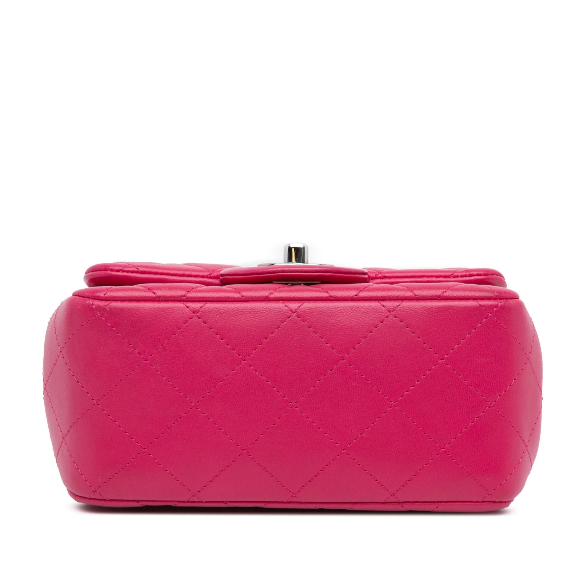 Chanel Mini Square Classic Lambskin Single Flap