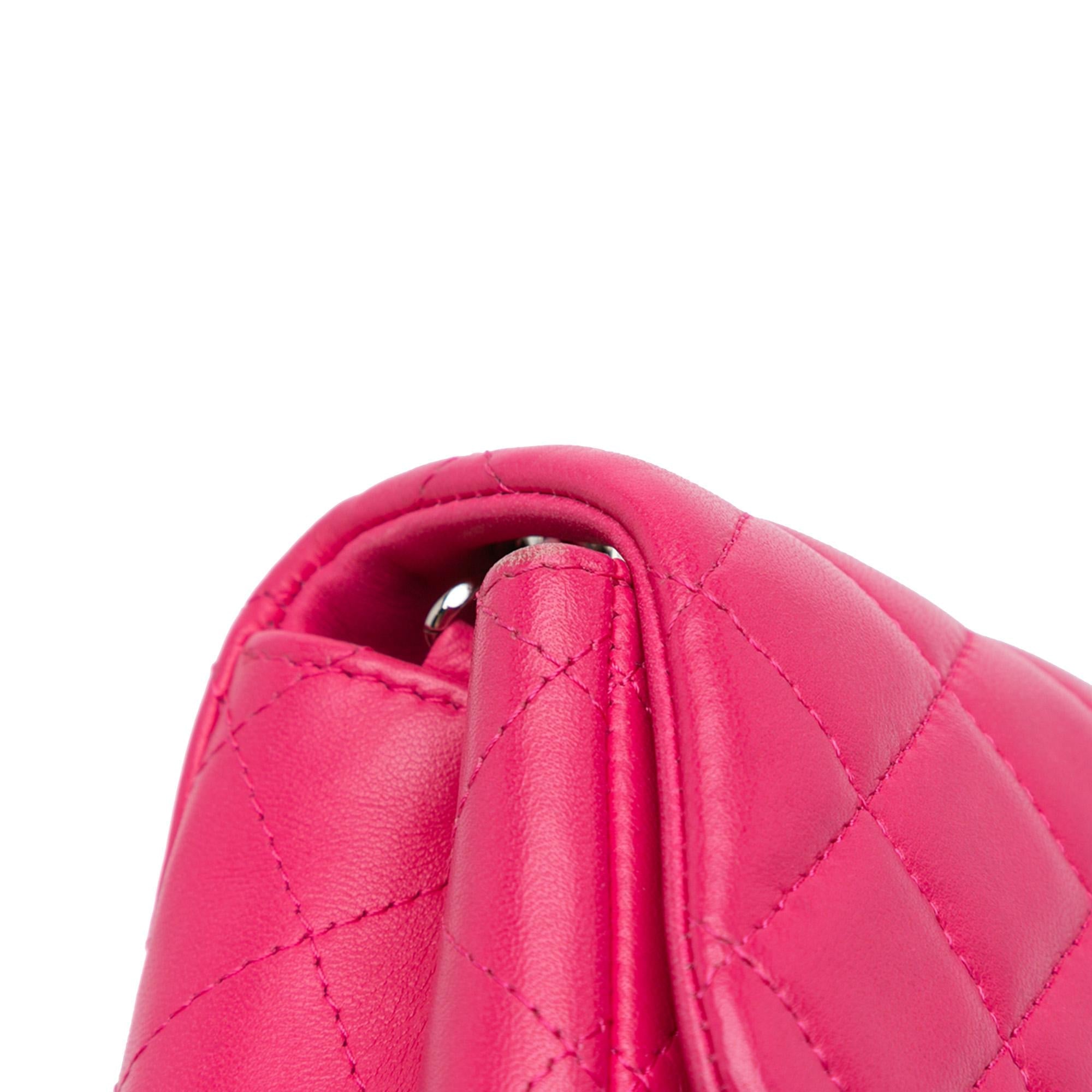 Chanel Mini Square Classic Lambskin Single Flap