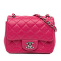 Chanel Mini Square Classic Lambskin Single Flap