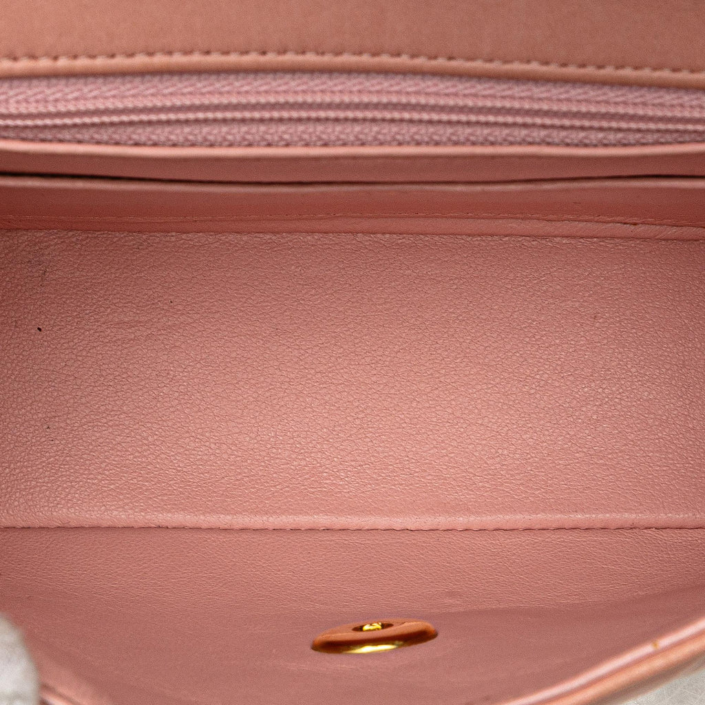 Chanel Mini Square Classic Lambskin Single Flap