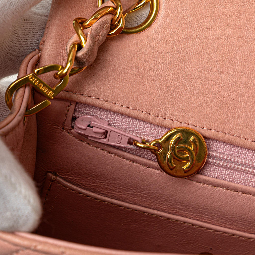 Chanel Mini Square Classic Lambskin Single Flap