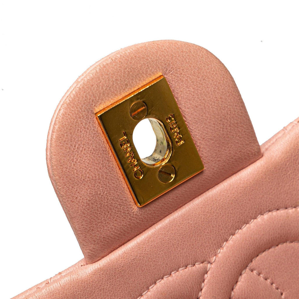Chanel Mini Square Classic Lambskin Single Flap