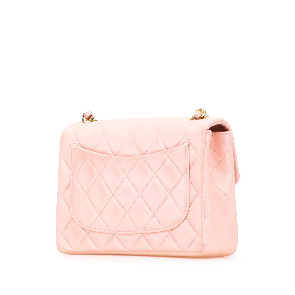 Chanel Mini Square Classic Lambskin Single Flap
