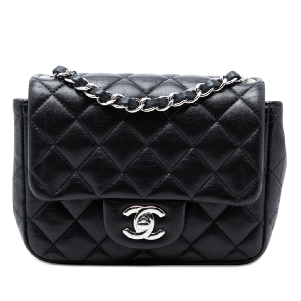 Chanel Mini Square Classic Lambskin Single Flap