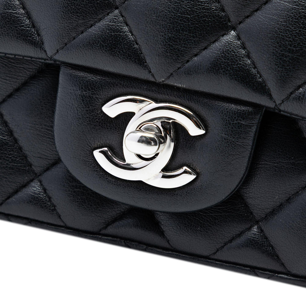 Chanel Mini Square Classic Lambskin Single Flap