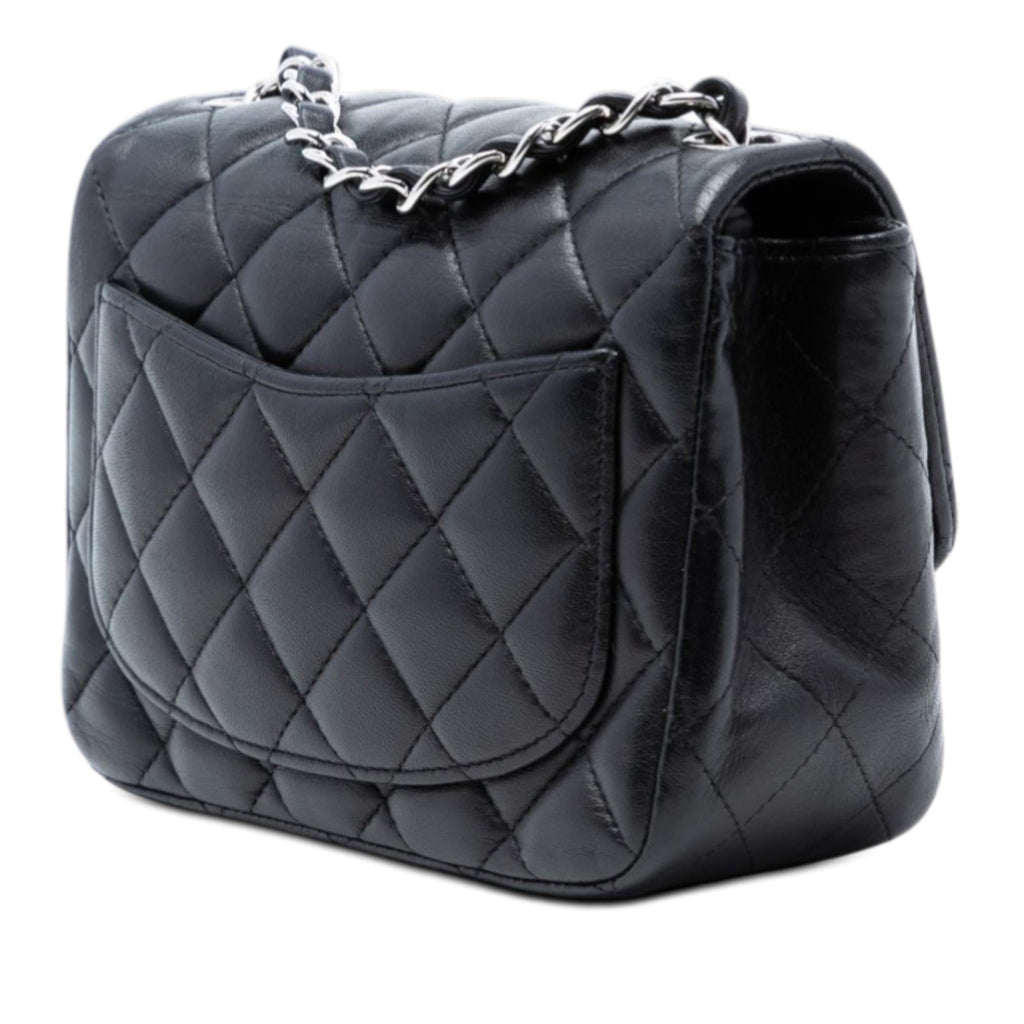 Chanel Mini Square Classic Lambskin Single Flap
