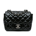 Chanel Mini Square Classic Patent Single Flap (SHG-vfasYd)