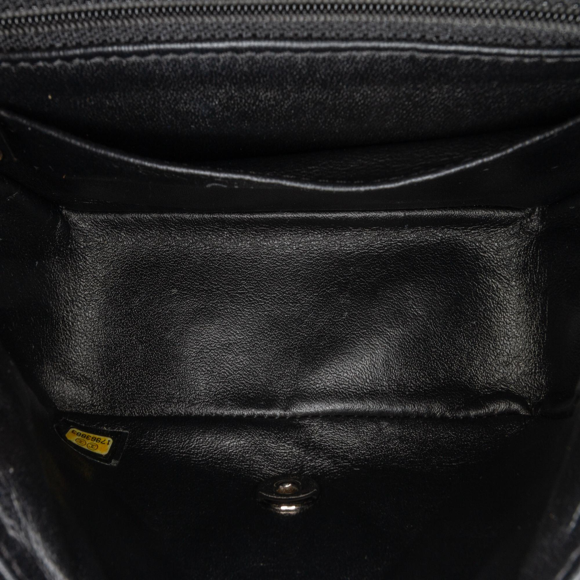 Chanel Mini Square Classic Patent Single Flap