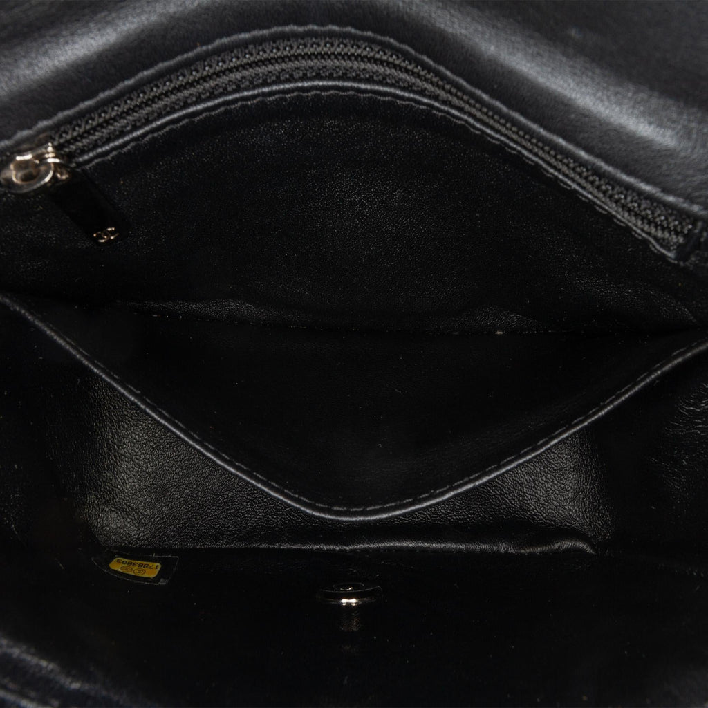 Chanel Mini Square Classic Patent Single Flap