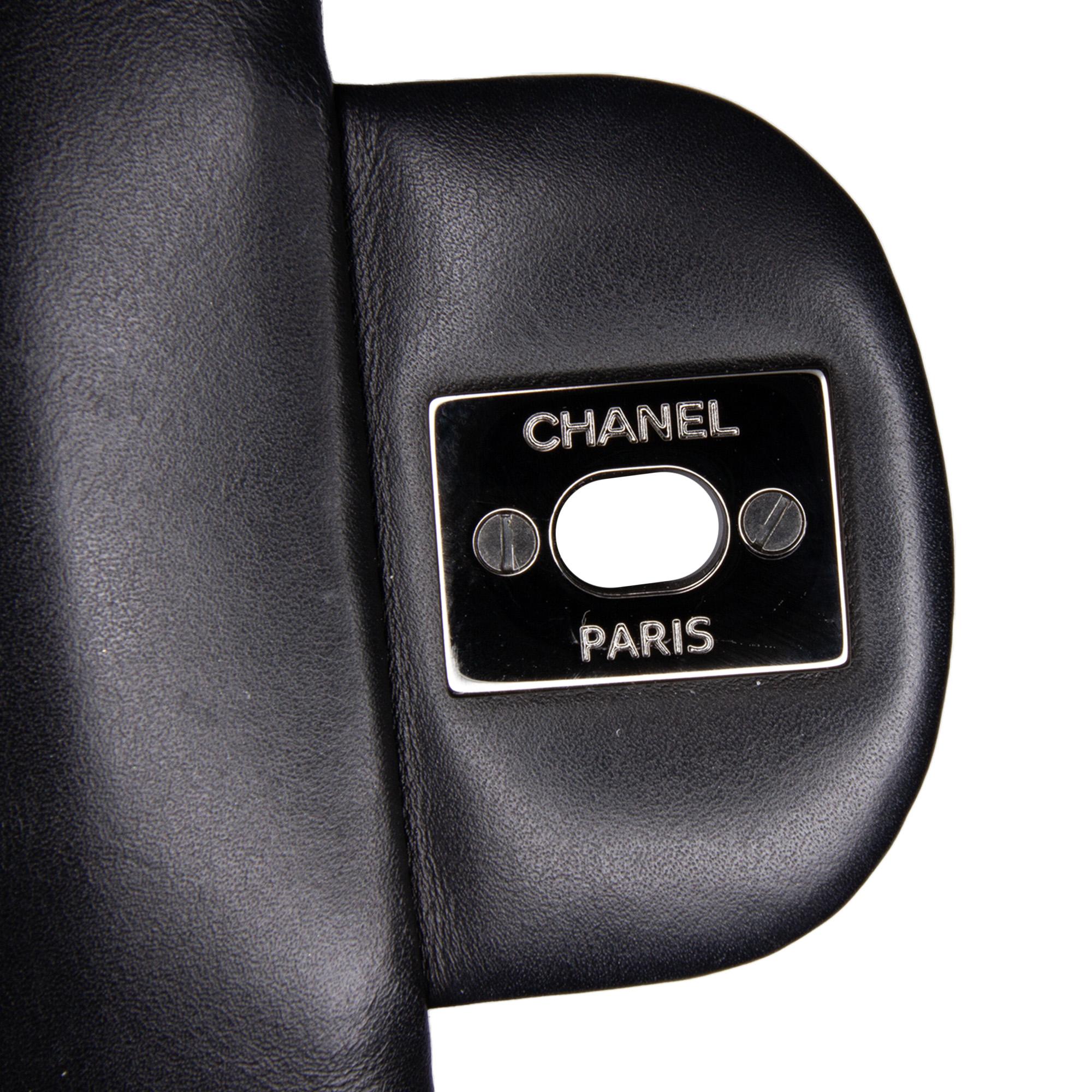Chanel Mini Square Classic Patent Single Flap