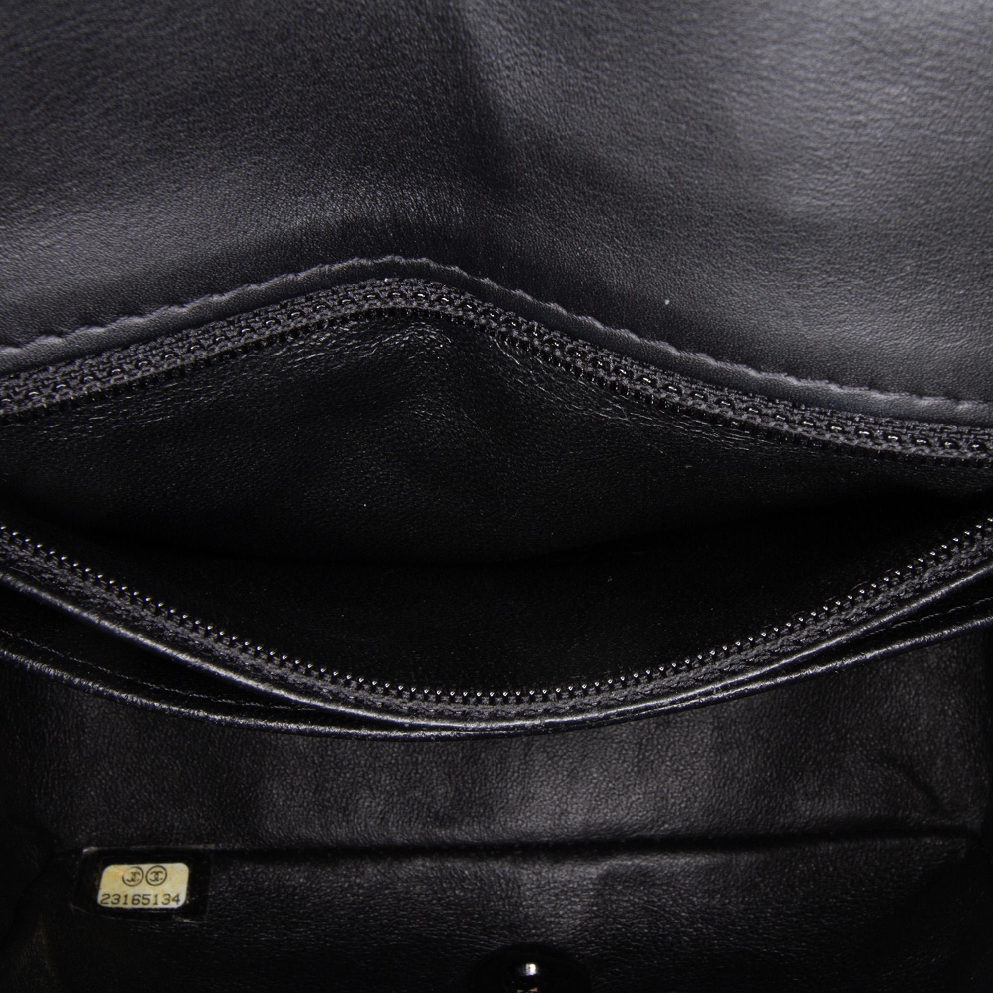 Chanel Mini Square Classic Patent Single Flap