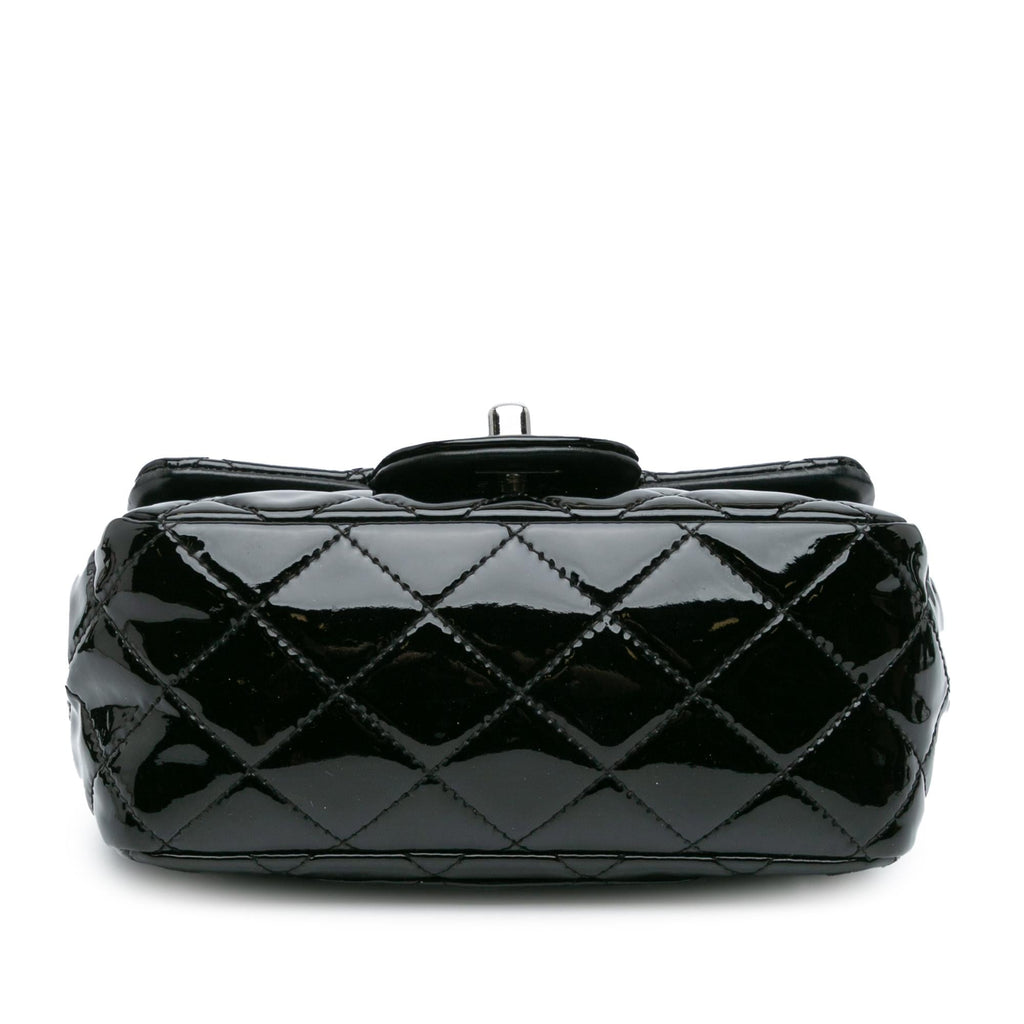 Chanel Mini Square Classic Patent Single Flap