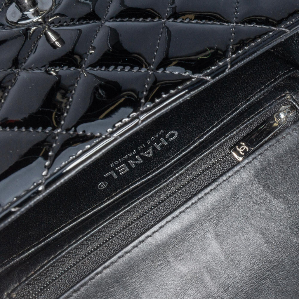 Chanel Mini Square Classic Patent Single Flap