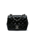 Chanel Mini Square Classic Patent Single Flap