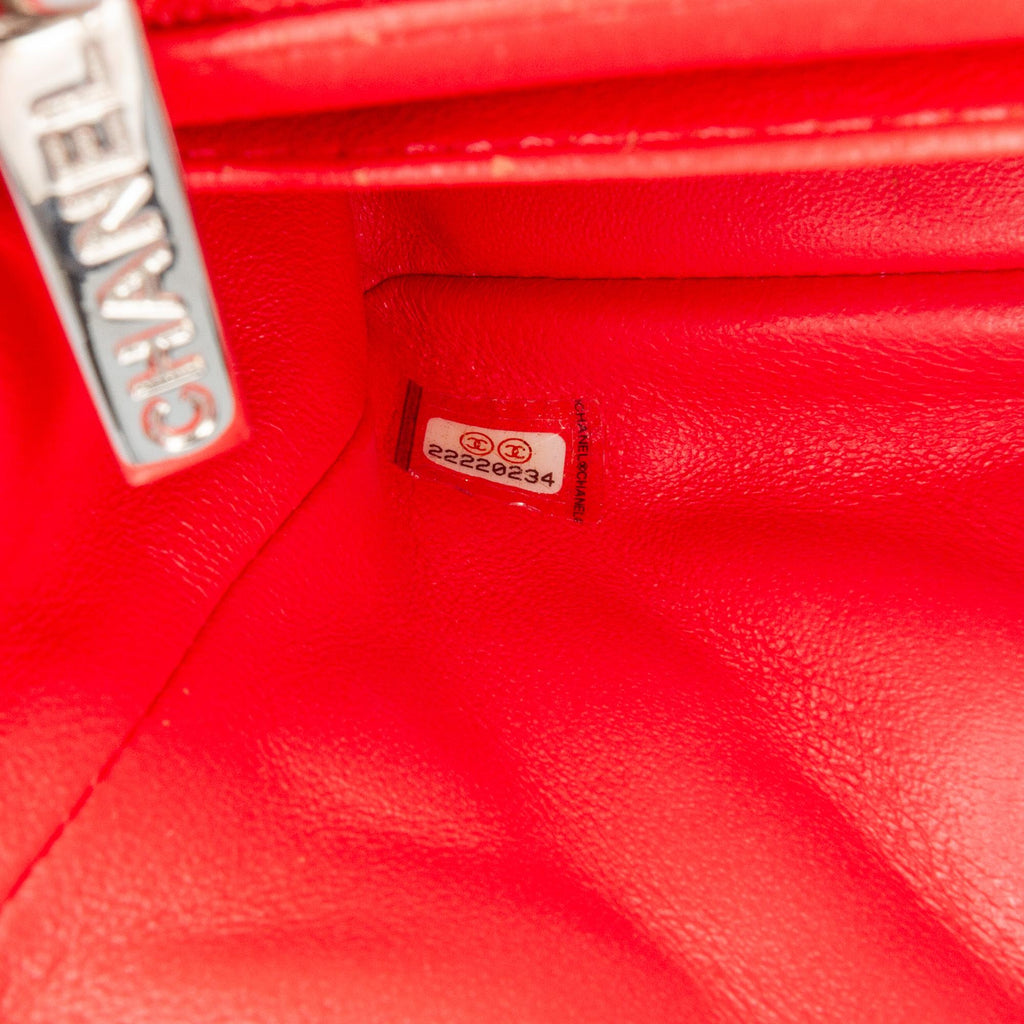 Chanel Mini Square Classic Patent Single Flap