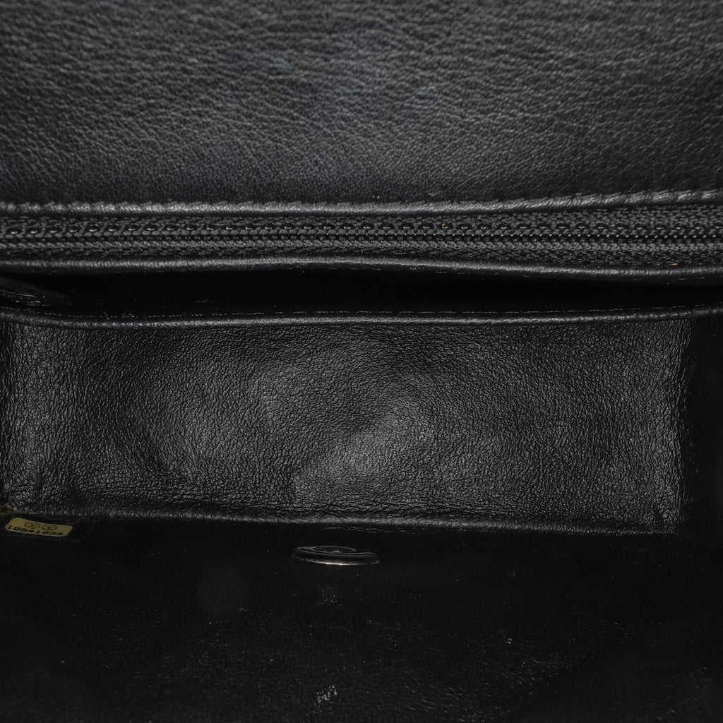 Chanel Mini Square Classic Patent Single Flap