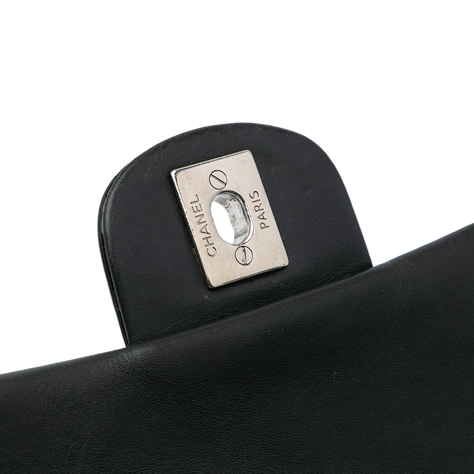 Chanel Mini Square Classic Patent Single Flap