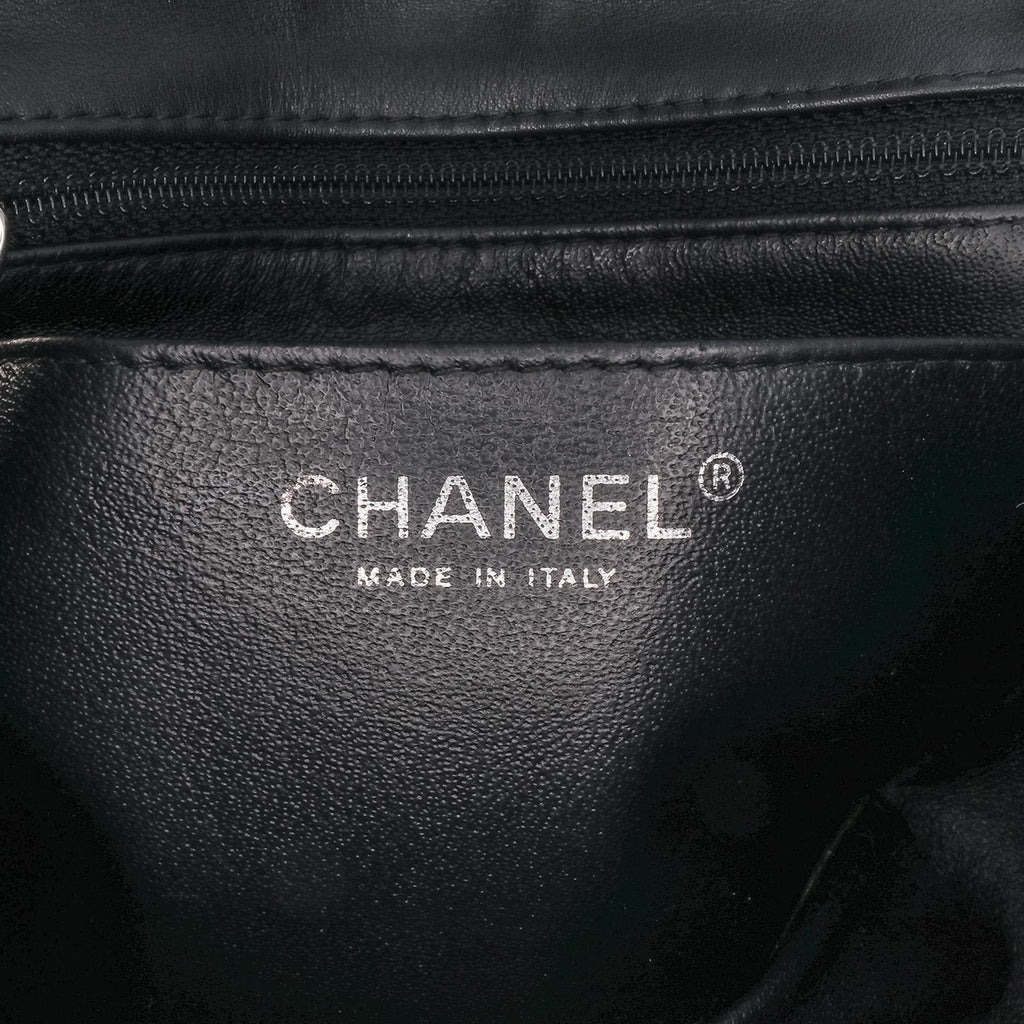 Chanel Mini Square Classic Patent Single Flap