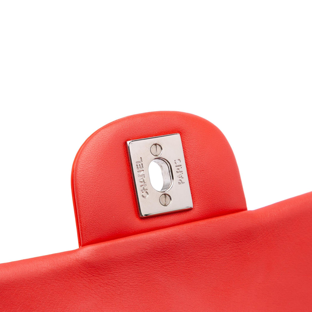 Chanel Mini Square Classic Patent Single Flap
