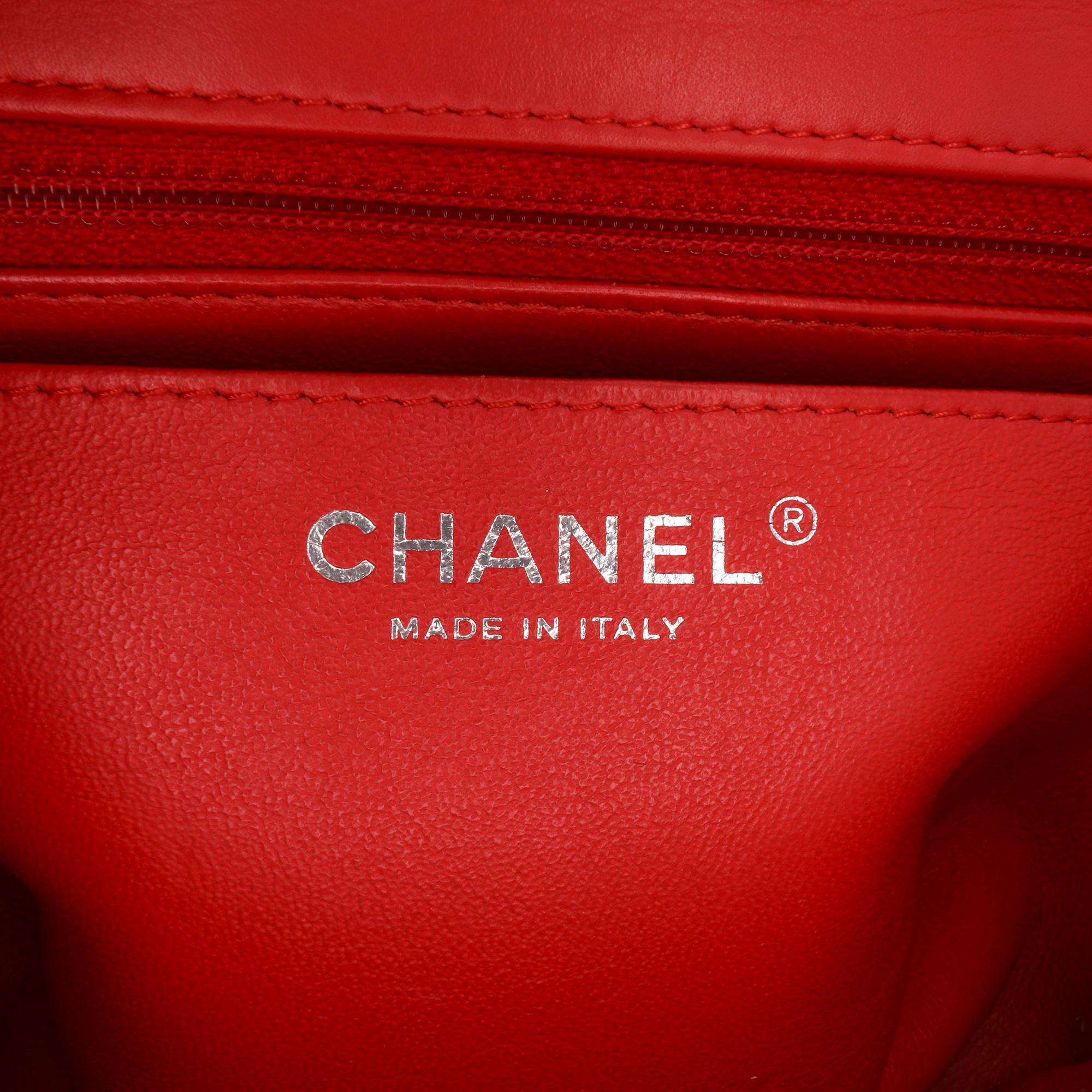 Chanel Mini Square Classic Patent Single Flap