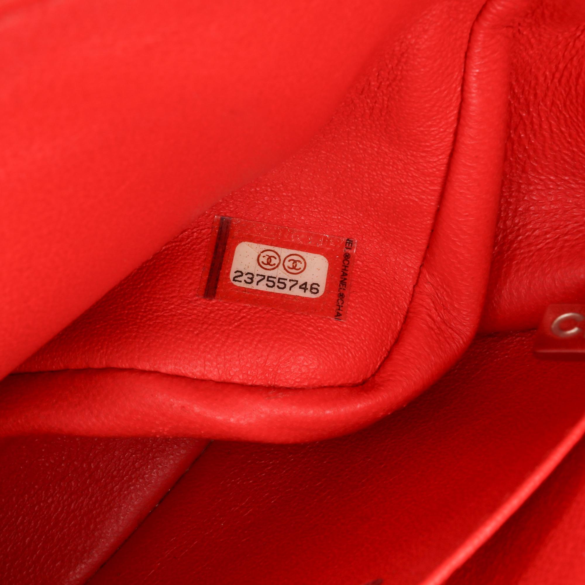 Chanel Mini Square Classic Patent Single Flap