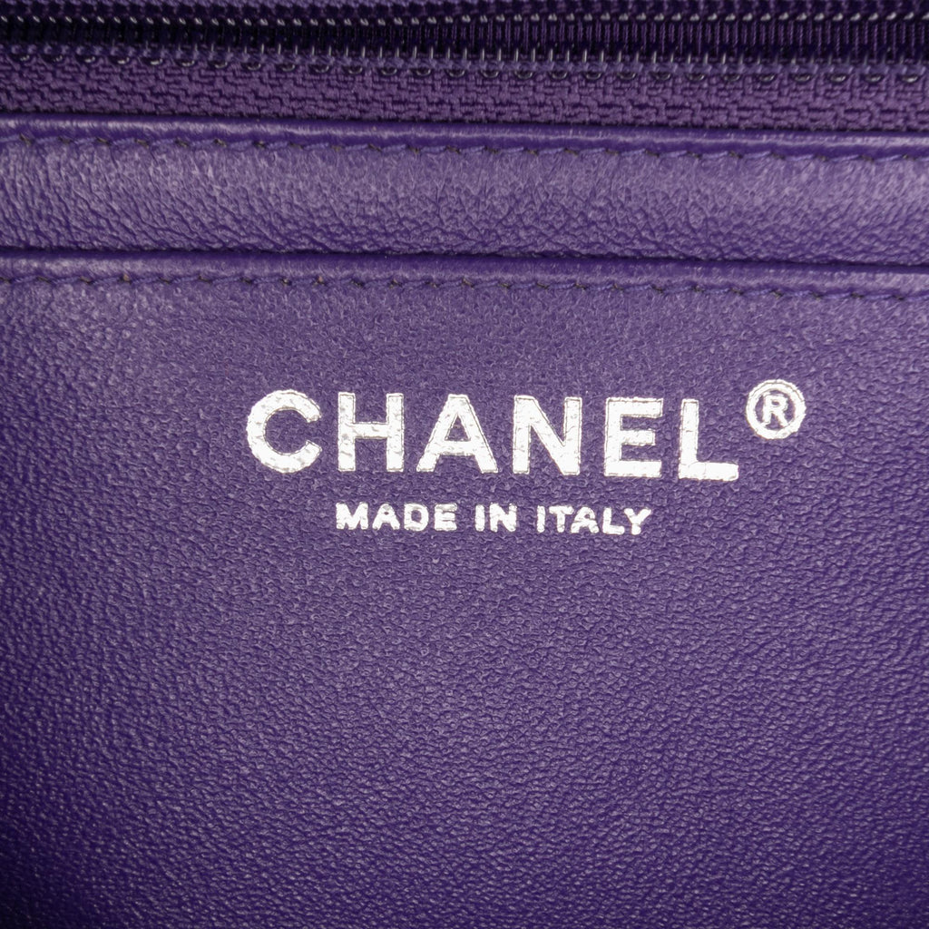 Chanel Mini Square Classic Patent Single Flap
