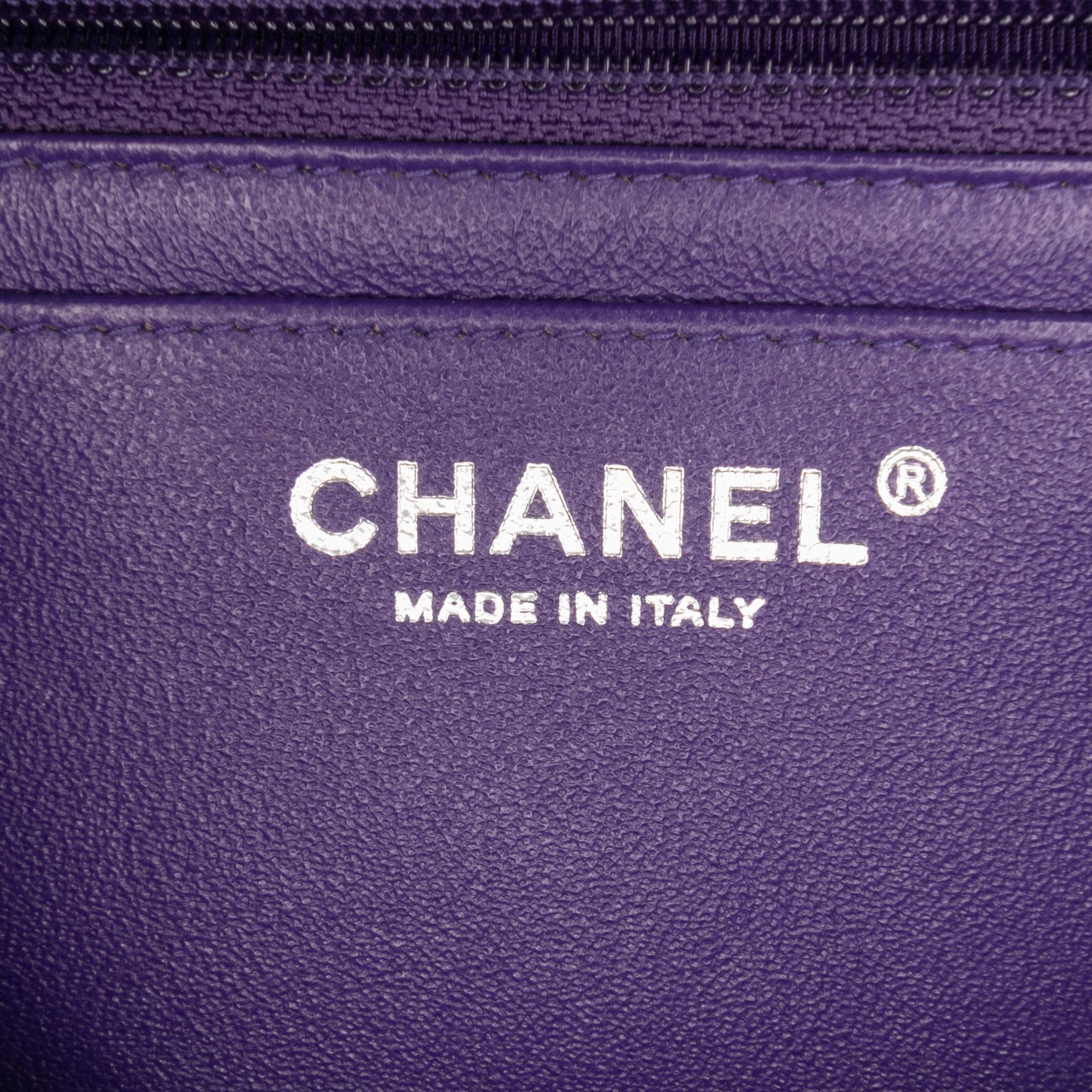 Chanel Mini Square Classic Patent Single Flap