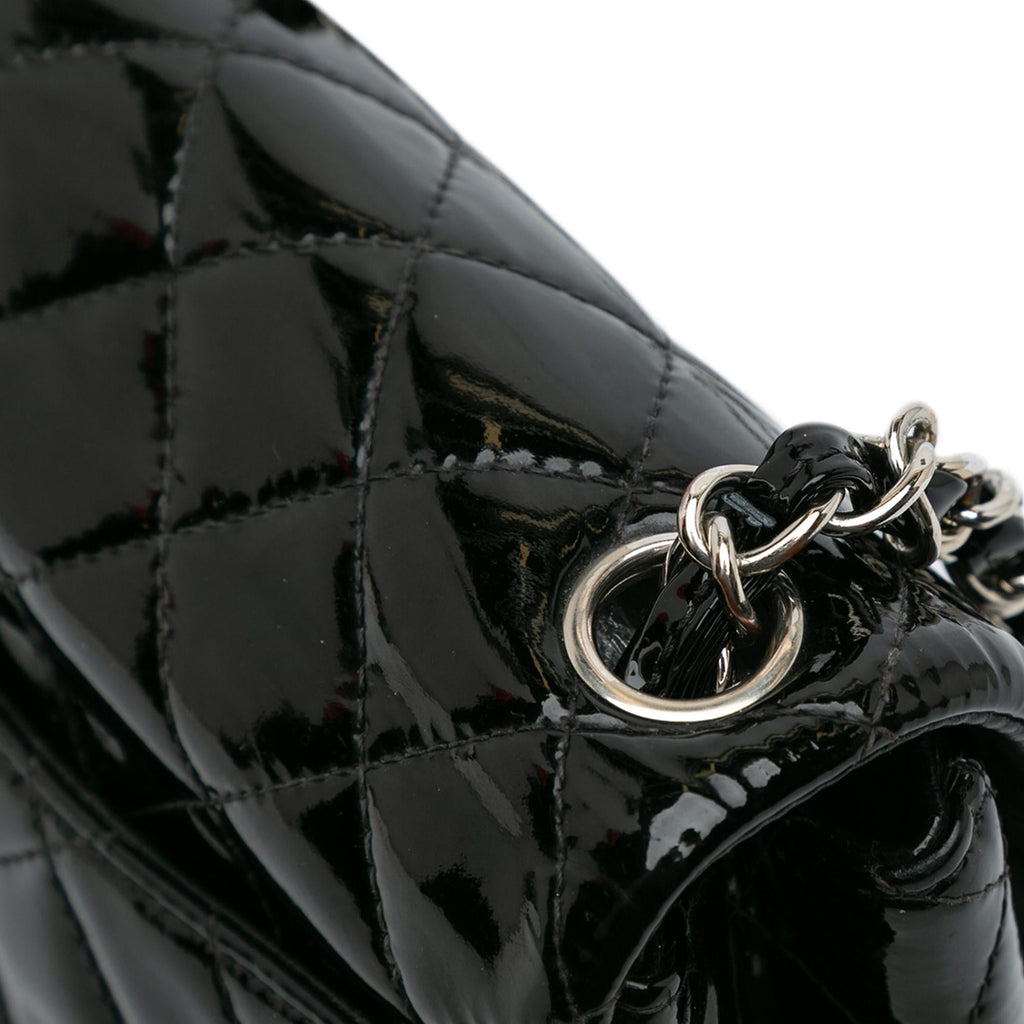 Chanel Mini Square Classic Patent Single Flap