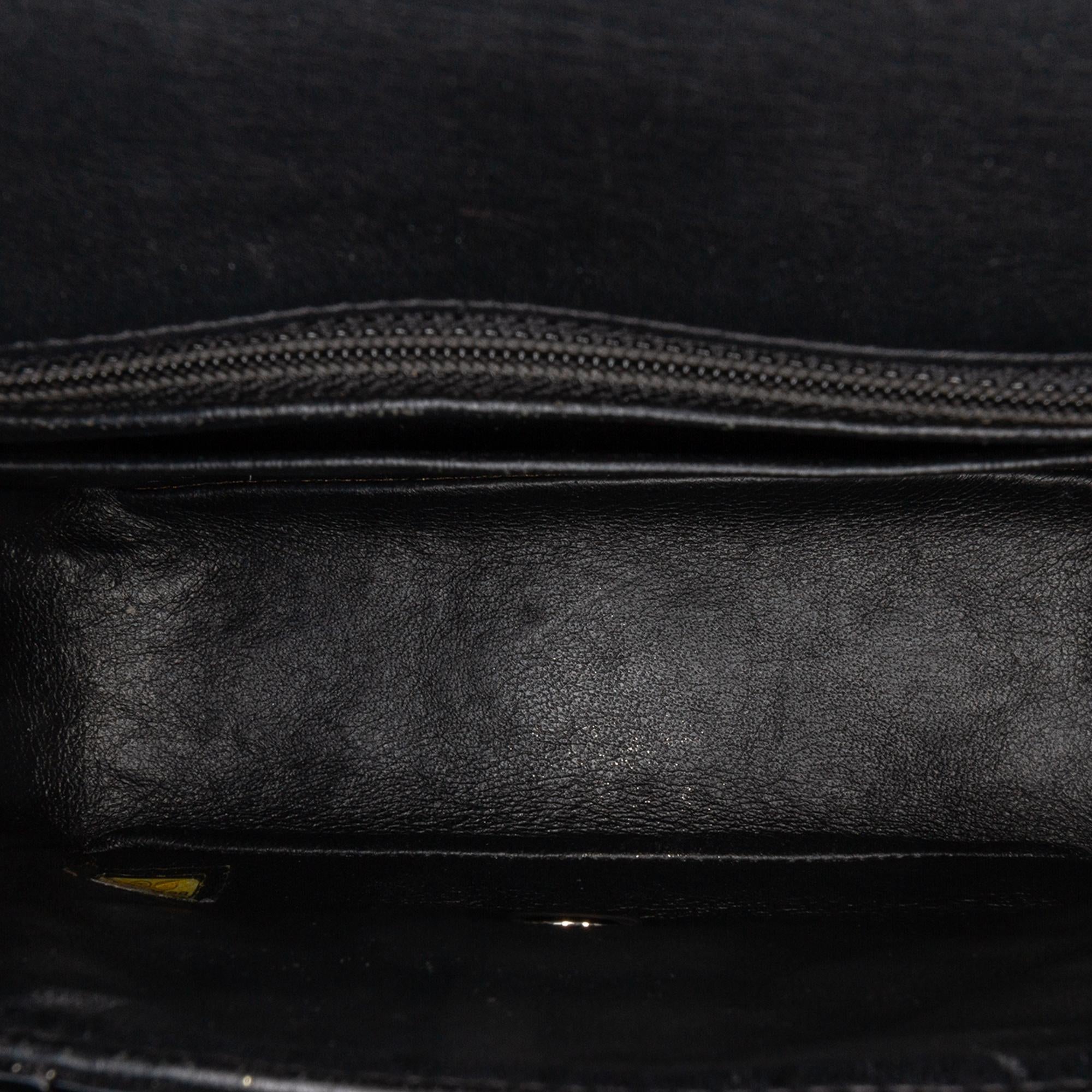 Chanel Mini Square Classic Patent Single Flap