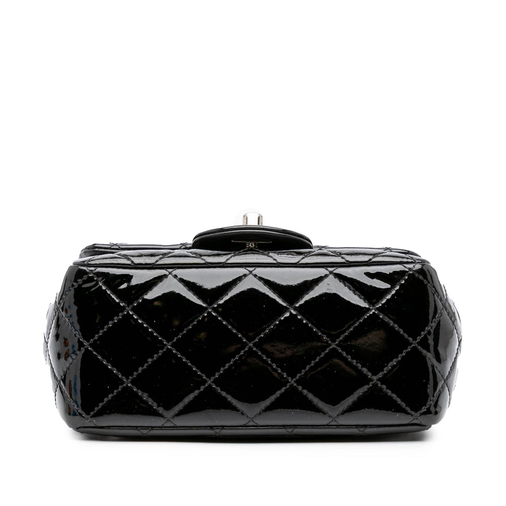 Chanel Mini Square Classic Patent Single Flap