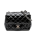 Chanel Mini Square Classic Patent Single Flap