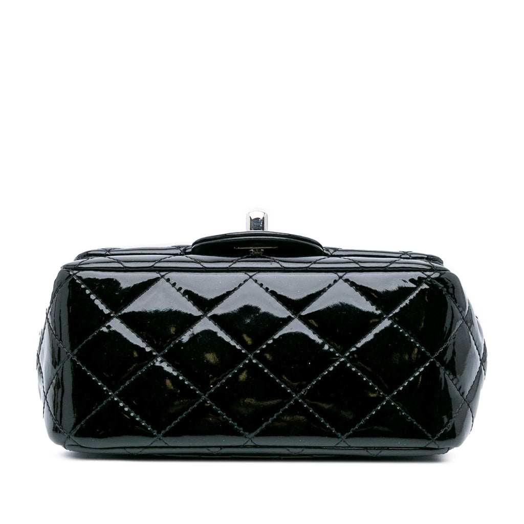 Chanel Mini Square Classic Patent Single Flap