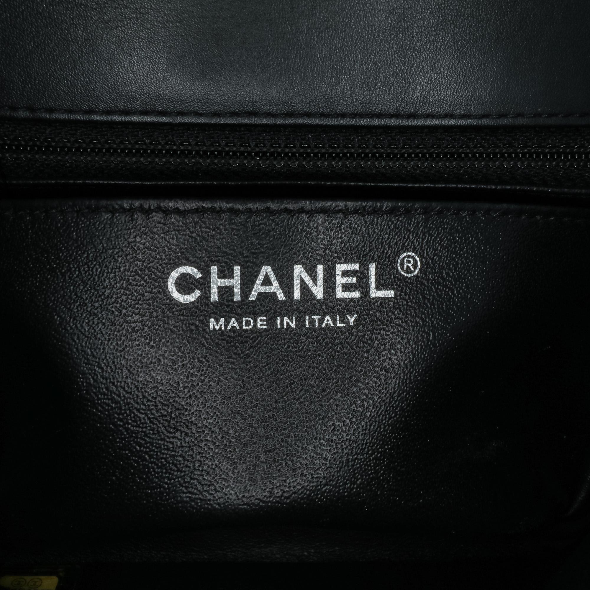 Chanel Mini Square Classic Patent Single Flap