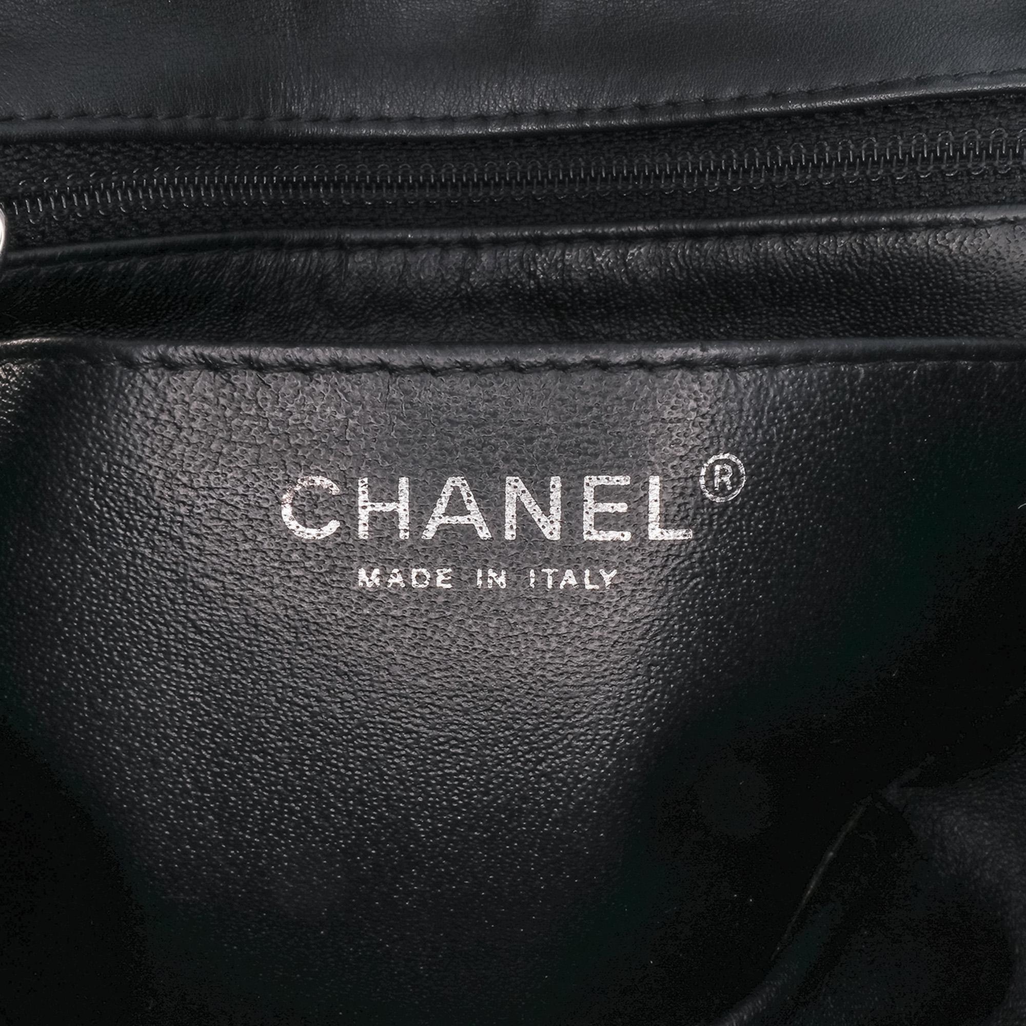 Chanel Mini Square Classic Patent Single Flap