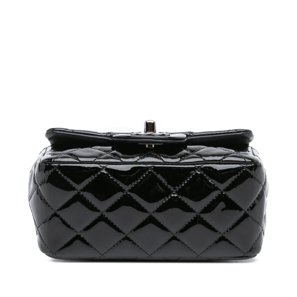 Chanel Mini Square Classic Patent Single Flap