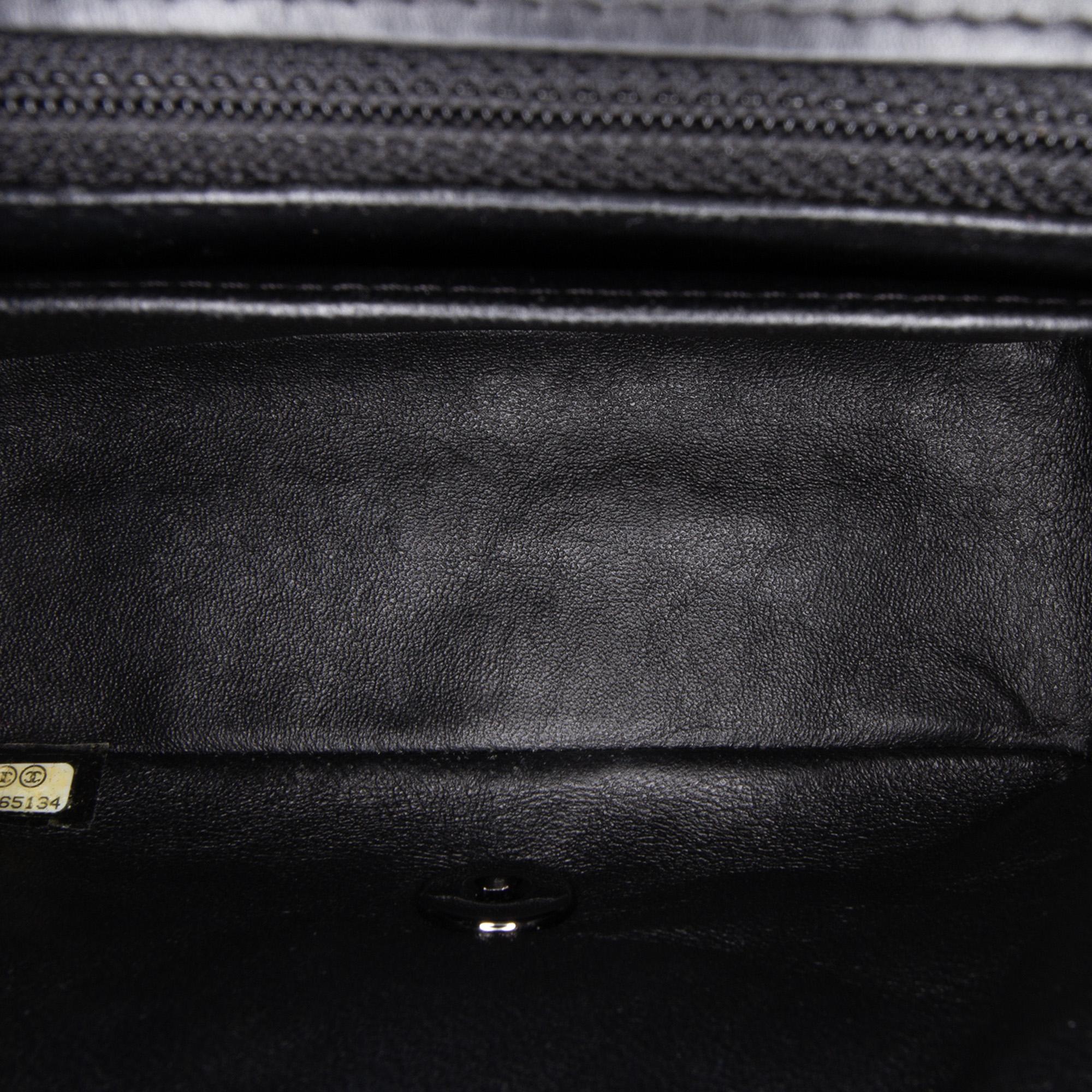 Chanel Mini Square Classic Patent Single Flap