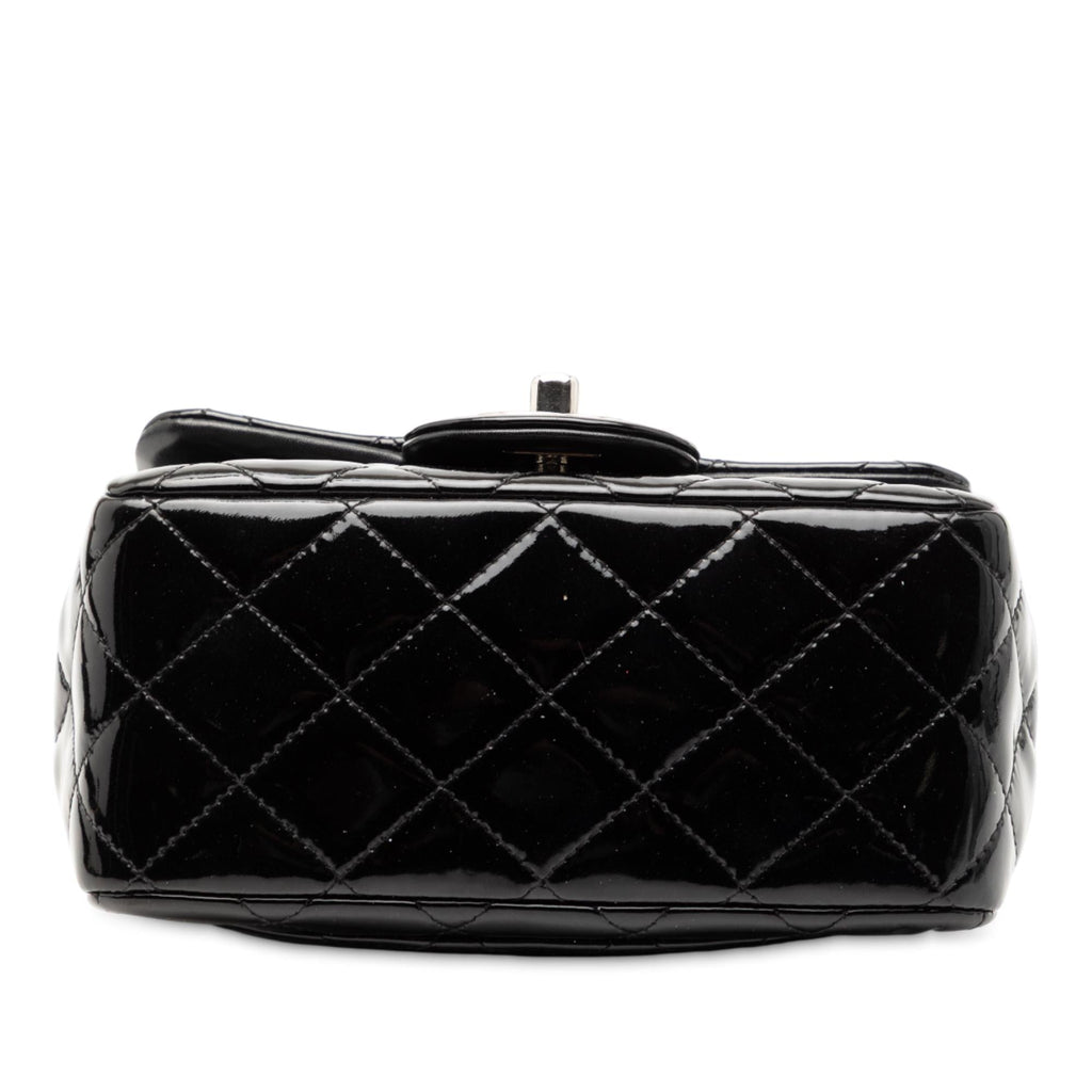 Chanel Mini Square Classic Patent Single Flap